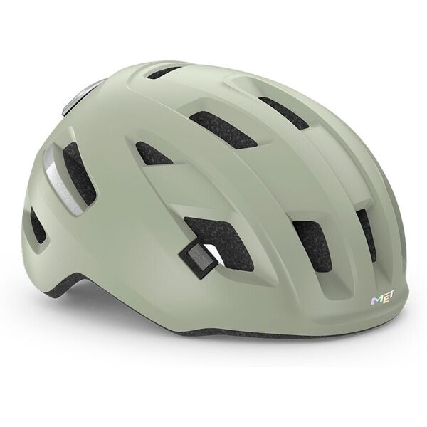 casco met e-mob moss gray opaco 3hm153 gy1