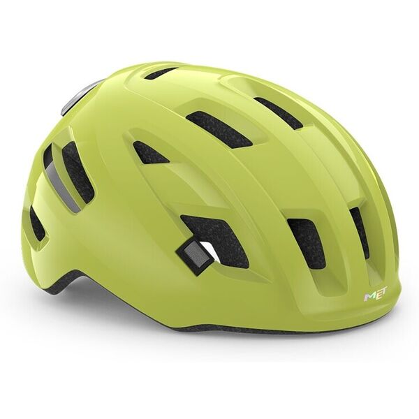 casco met e-mob mips lime lucido 3hm154 yl1