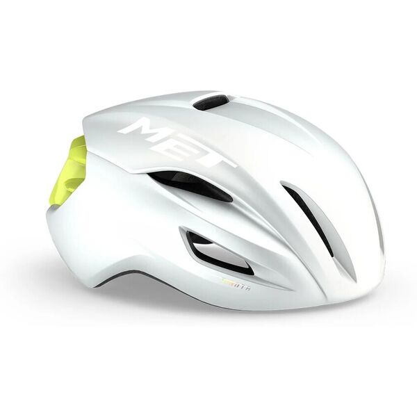 casco bici met manta mips undyed bianco lime opaco 3hm133 wh1