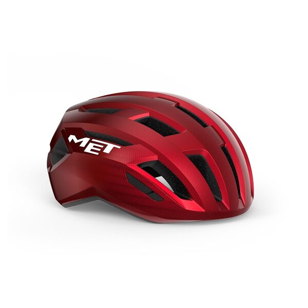 casco met vinci mips rosso metallizzato lucido 3hm122 ro1