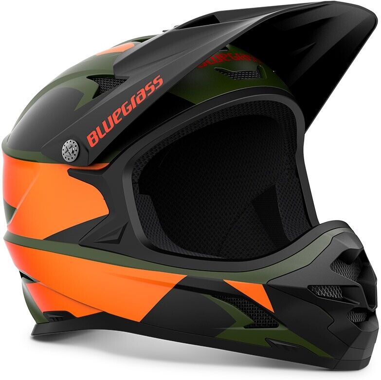 casco bluegrass intox verde arancione opaco 3hg009 ve1