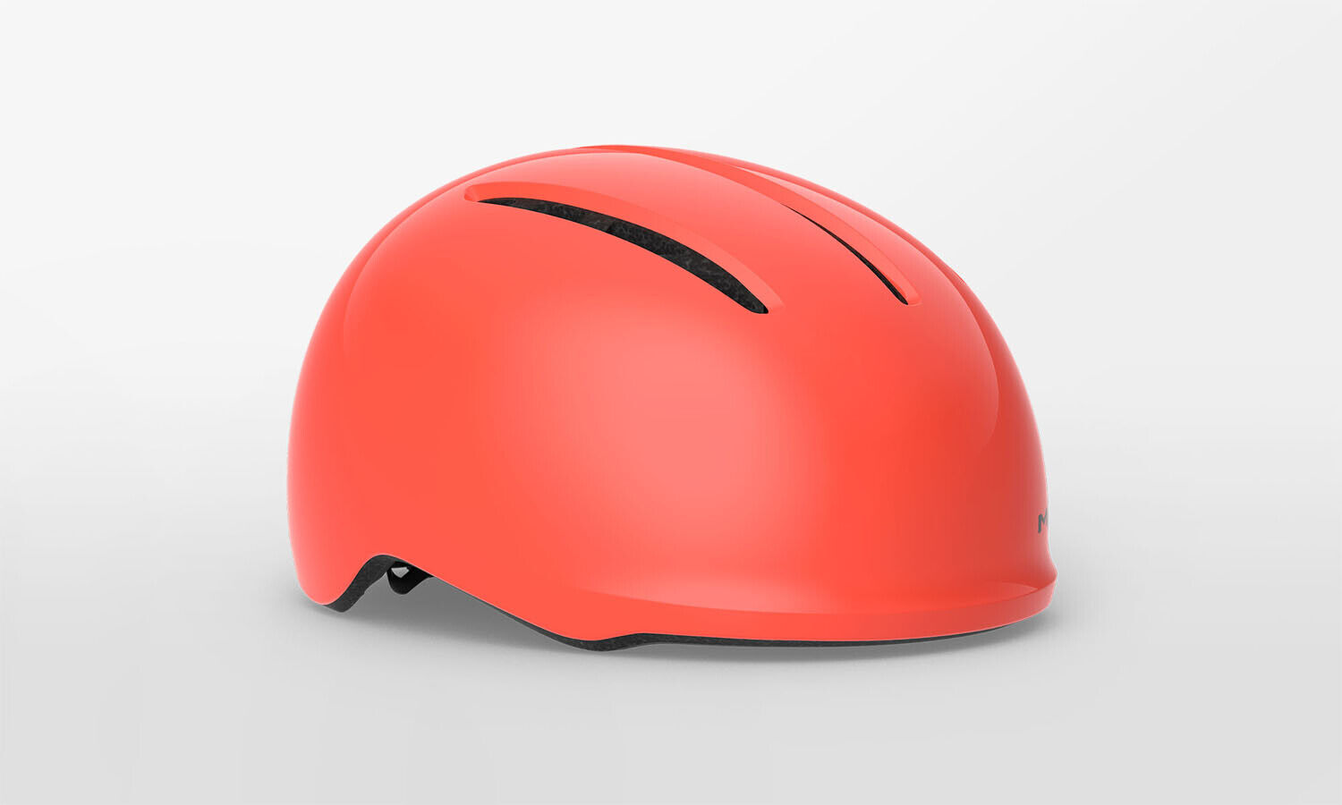casco met vibe coral lucido 3hm155 or1