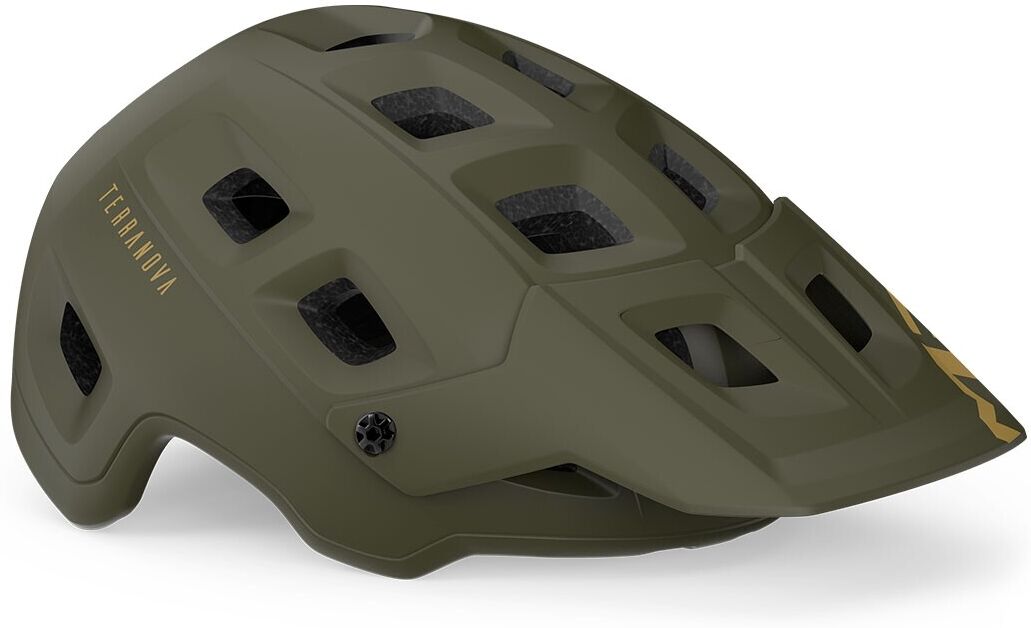 Casco MET Terranova mips dark olive opaco 3HM124 GN1