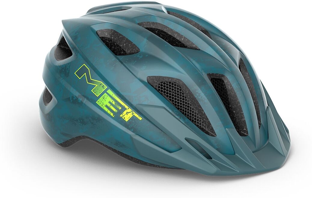 Casco MET Crackerjack mips blu petrolio opaco 3HM148 BL1