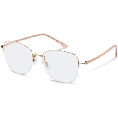 Rodenstock R7141 - Occhiali da vista donna in oro rosa e rosa chiaro Rodenstock R7141 - Occhiali da vista donna in oro rosa e rosa chiaro