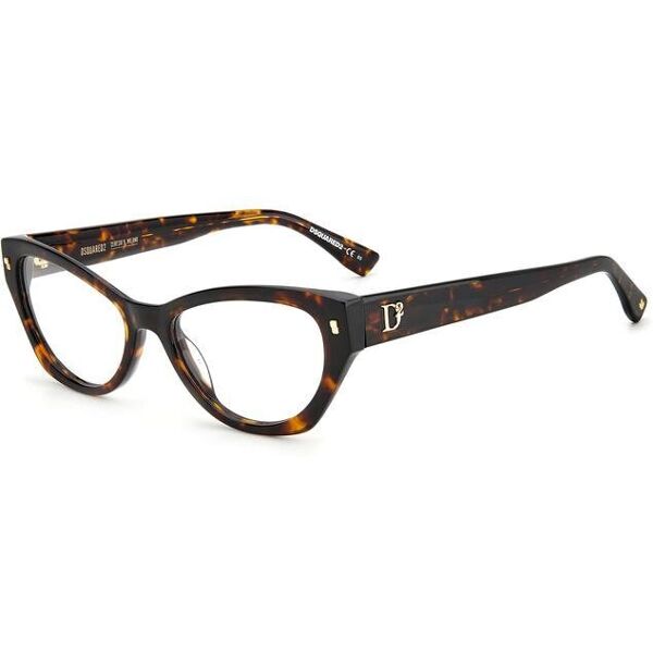 dsquared2 occhiali da vista dsquared d2 0043 105942 (086)