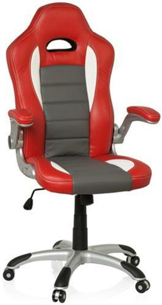 Hjh Sedia per Ufficio e PC MONTECARLO, Sportiva, 8 Ore, Rosso Hjh Sedia per Ufficio e PC MONTECARLO, Sportiva, 8 Ore, Rosso