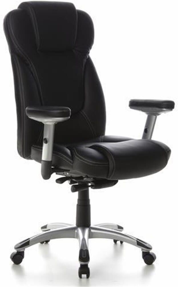 Hjh Poltrona direzionale AMBASCIATA, omologata 8h, in nero Hjh Poltrona direzionale AMBASCIATA, omologata 8h, in nero