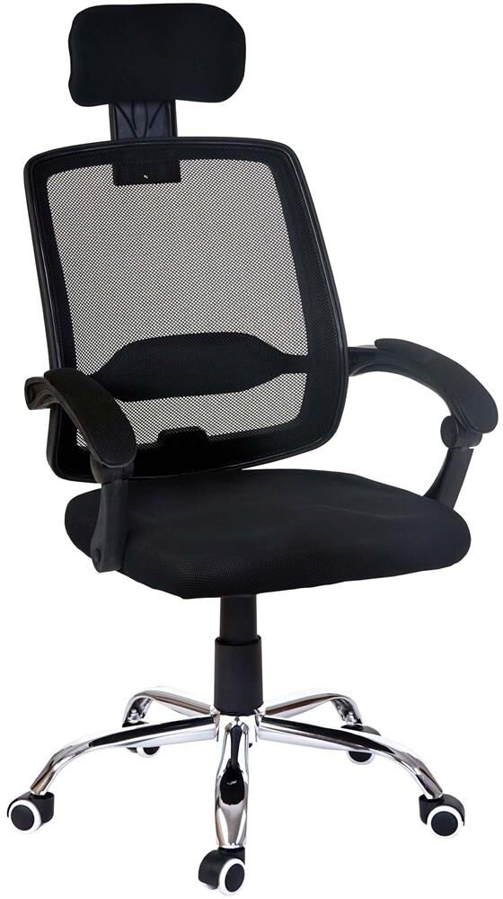 Sediadaufficio Sedia ergonomica DUNA, soostegno lombare, struttura in acciaio, colore nero Sediadaufficio Sedia ergonomica DUNA, soostegno lombare, struttura in acciaio, colore nero