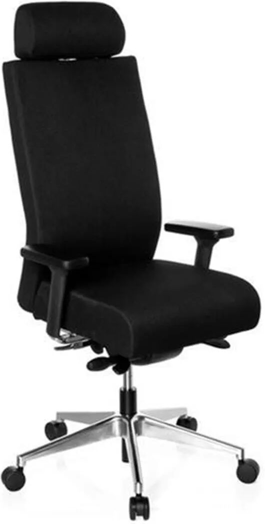 Hjh Poltrona direzionale PRO-TEC XXL, imbottitura spessa e grande comfort, omologata per 8h uso, in nero Hjh Poltrona direzionale PRO-TEC XXL, imbottitura spessa e grande comfort, omologata per 8h uso, in nero