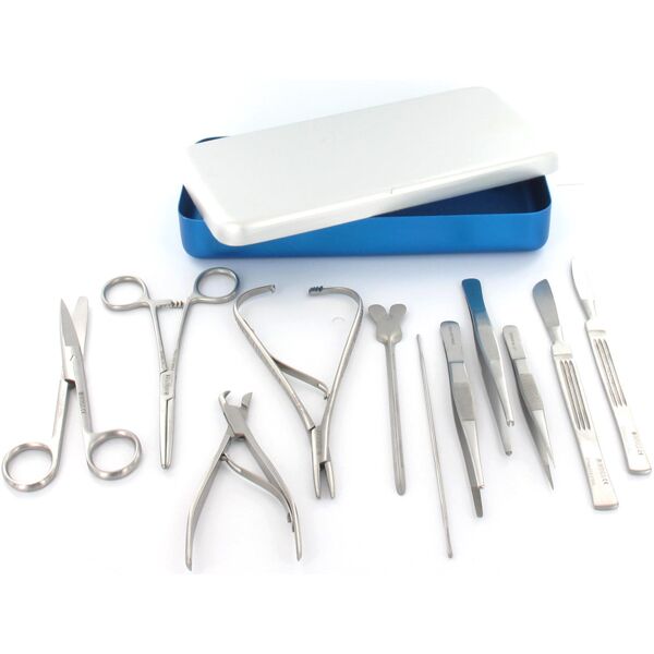 Gima Trousse Completa Ferri in Alluminio - 11 Strumenti Professionali