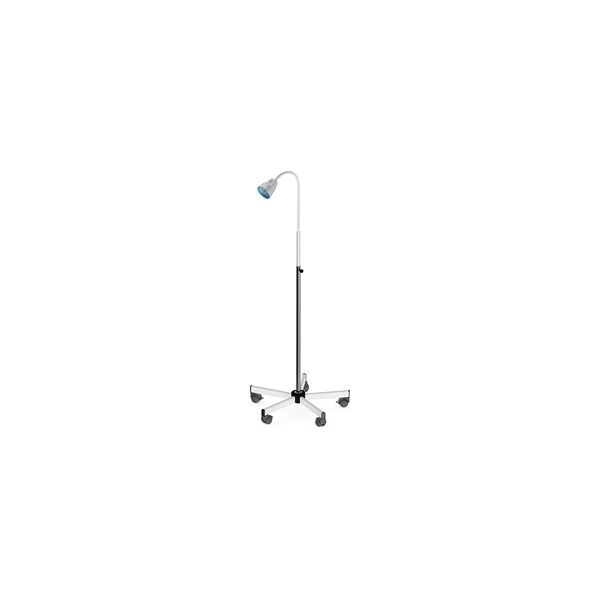 Gima Alfa-flex lampada a LED con tre fonti di luce indipendenti bianca su carrello 5 kg 86 mm