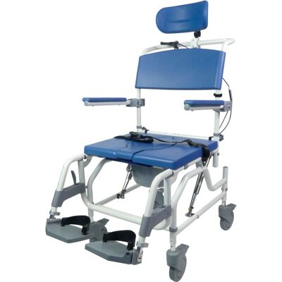 Identites Aston Tilt Pro - Sedia Comoda Doccia Basculante con Poggiatesta Identites Aston Tilt Pro - Sedia Comoda Doccia Basculante con Poggiatesta