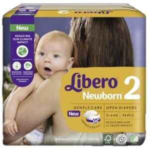 Libero - Pannolini Bebè Newborn 2 (3-6 kg)