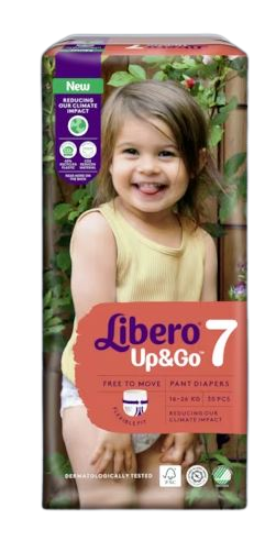 Libero - Pannolini Bebè Up&Go 7 (16-26 kg)