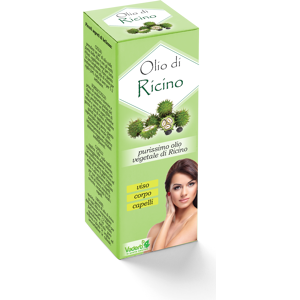 Vaderb Olio Puro di Ricino 100 Ml - Protegge I Capelli, Proprietà Rinforzanti, Ristrutturanti Ed Ammorbidenti