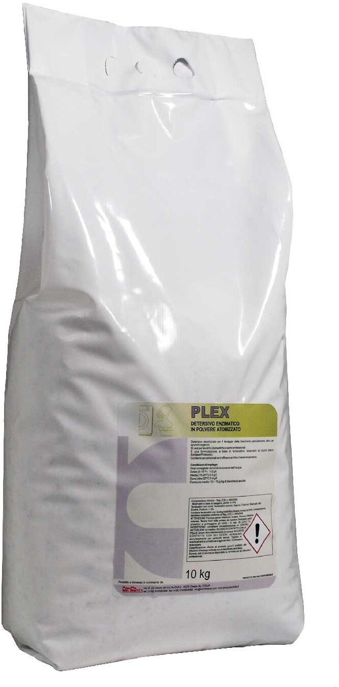 Kemika spa PLEX Detersivo enzimato in Polvere Atomizzato Secchio 10 Kg