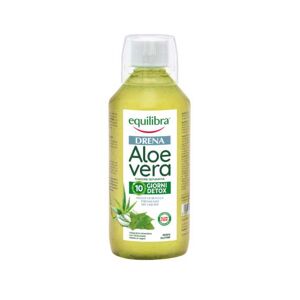 Equilibra ®- 6 bottiglie da 500 ml Aloe Vera Drena