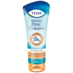 Tena Crema lenitiva con ossido di zinco e vitamina E per pelli secche ed irritate -  Zinc Cream