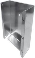 Gima Dispenser Per Guanti Triplo - In Acciaio Inox