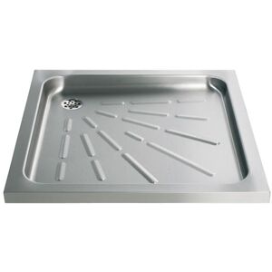 Thermomat Piatto Doccia In Acciaio Inox Satinato