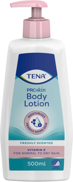 Tena Lozione corpo idratante e rigenerante per pelli secche e sensibili –  Skin Lotion