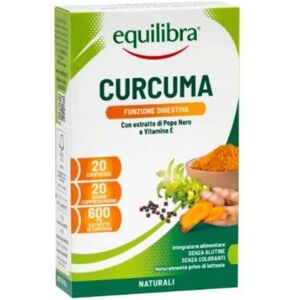 Equilibra ®- 9 confezioni da 20 compresse Curcuma