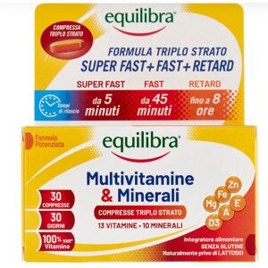 Equilibra ®- 6 confezioni da 30 compresse Integratore Multivitamine & Minerali