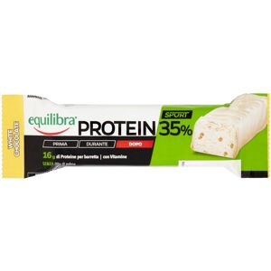 Equilibra ®- 24 barrette da 45 g Protein 35% Al Cioccolato Bianco