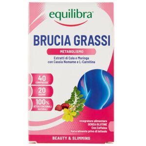 Equilibra ®- 9 confezioni da 40 compresse Brucia Grassi