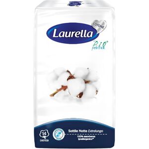 Laurella Assorbente In Cotone Sottile Notte Extralungo