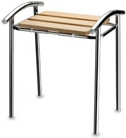 Aris Sgabello da Bagno in Faggio Regolabile in Altezza  2115R Aris Sgabello da Bagno in Faggio Regolabile in Altezza  2115R