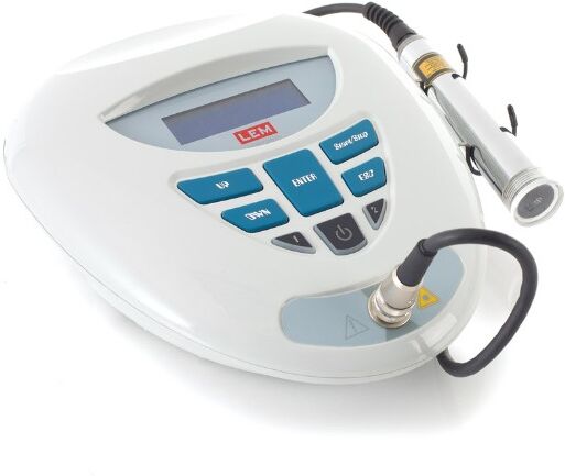 Lem Elettroterapia Professionale Laser Plus - Emettitore Laser con Manipolo Monoiodico da 30W