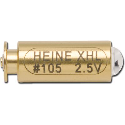 Gima lampadina Heine 105 2,5V per otoscopi a fibre ottiche Mini 3000 colore ottone Gima lampadina Heine 105 2,5V per otoscopi a fibre ottiche Mini 3000 colore ottone
