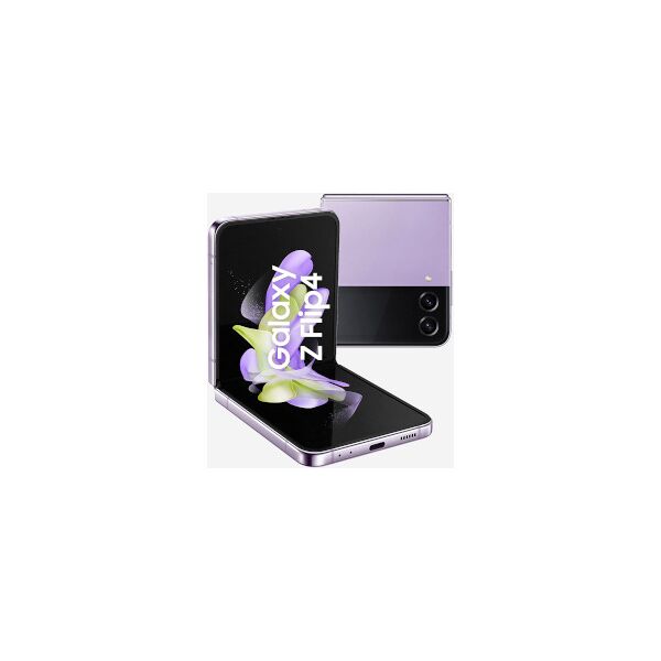 samsung smartphone galaxy z flip4 5g purple 128 gb dual sim fotocamera 12 mp