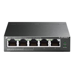 TP-LINK Switch V1 - switch - 5 porte - unmanaged tl-sf1005lp