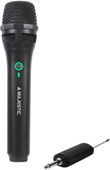 MAJESTIC Microfono MIC-601W Wireless 20 m Nero