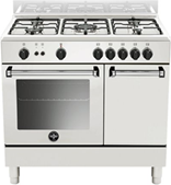 La Germania Cucina a gas AMN9P5GBV Forno a gas Piano cottura a gas 90 cm