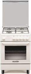 La Germania Cucina a gas S64021W19 Forno a gas Piano cottura a gas 60 cm