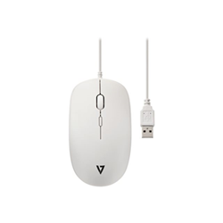 V7 Mouse Mouse - usb - bianco mu200gs-wht