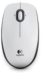 Logitech Mouse B100 - mouse - usb - bianco 910-003360