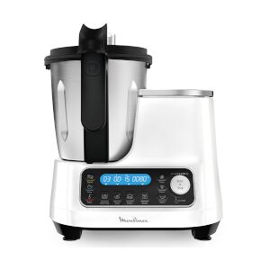 moulinex robot da cucina clickchef hf4521 1400 w 3.6 litri bianco, nero
