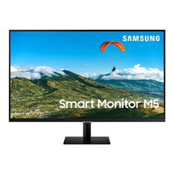Samsung SMART MONITOR M5-S27AM500, 27'', Piattaforma Smart TV, Airplay, Mirroring, Office 365