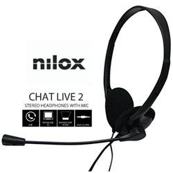 Nilox Chat live 2 - cuffie con microfono nxcm0000004