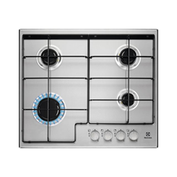 Electrolux Piano cottura EGS6424X Gas 4 Zone cottura