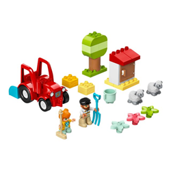 LEGO Duplo - farm tractor & animal care - set costruzioni 10950