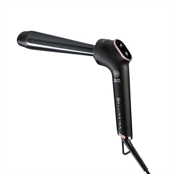 imetec ferro arricciacapelli glam waves-nero, rose gold