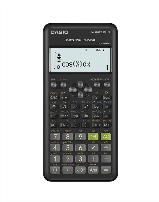 Casio Fx-570es Plus-2-nero