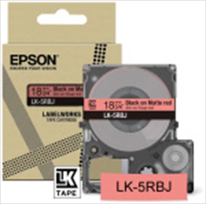 epson nastro label works sistemi per etichette-red/black