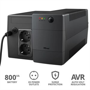 Trust Paxxon 800va Ups 2 Outlets-black